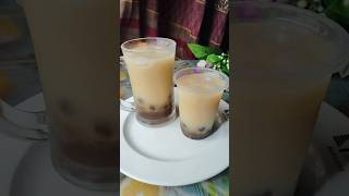 Boba tea recipe  Homemade boba bubbles recipe 💥💥shorts boba bobatea bubbletea [upl. by Genovera]