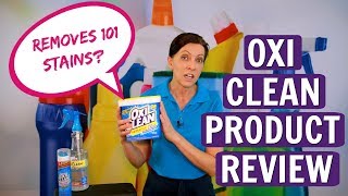 OxiClean Product Review  Is It Americas 1 Versatile Stain Fighter [upl. by Luci]