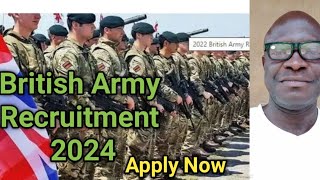 British Army Recruitment Program for 2024How to join the British Army [upl. by Aihsekin98]