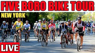 Watch LIVE TD FIVE BORO BIKE TOUR 2023 🚴‍♀️ Five Borough Bike Tour 2023 🚴‍♂️ [upl. by Anivram]