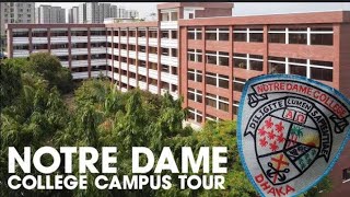 notre dame college campus tour🤩ndc notredame notredamecollege ndccampus campuscollege নটরডেম [upl. by Lekym214]