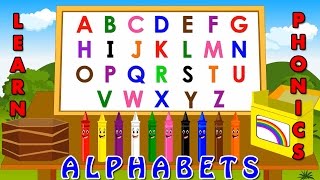 learning alphabets for kids  Phonetics for kids [upl. by Aisitel]