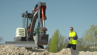 Volvo CE fully electric excavator the EX02 [upl. by Spitzer]