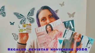 REGALOS REVISTAS NOVIEMBRE 2024🎁 PRODUCTOS MARTI DERM VALQUER [upl. by Mattah]