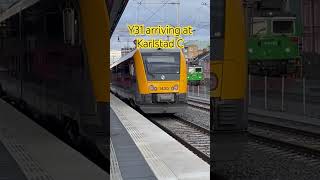 Y31 arriving at Karlstad C [upl. by Annaehr613]