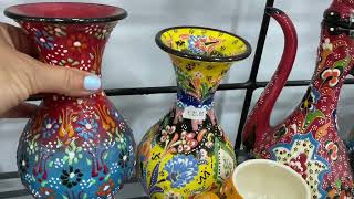 LAGANAS Zakynthos Night Shopping Greece Ceramic July 2023 [upl. by Ellesor]