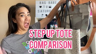 Thirty One Step Up Tote Comparison with Window Shopper Cindy Tote Modern Tote amp MORE [upl. by Backer]