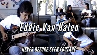 Eddie Van Halen with Jason Becker  Never Before Seen Footage [upl. by Ientirb]