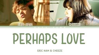 Eric Nam CHEEZE 에릭남 치즈  PERHAPS LOVE 사랑인가요 ProdBy 박근태 LYRICS Color CodedHanRomEng가사 [upl. by Dnar]