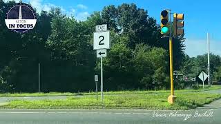 Acton In Focus  Driving the Route 2  Main Street Loop [upl. by Alim]