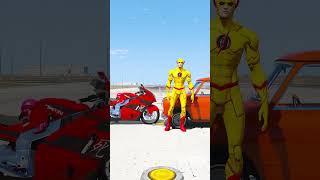 GTA V  KIDIRONMAN VS YELLOWFLASH MATCH WHO IS RICHER 🤑 shorts gta5 [upl. by Aaberg521]