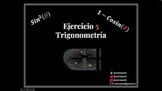 Demostración Identidad Trigonométrica 5 [upl. by Aicirt]