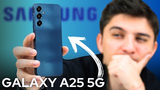 Samsung Galaxy A25 5G İnceleme  Galaxy A34 yerine alınır mı [upl. by Annenn402]