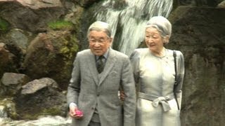 Japans emperor visits London ahead of Jubilee [upl. by Atterys]