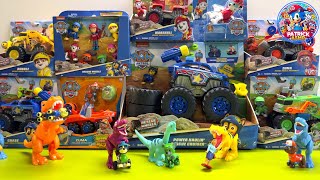 Paw Patrol Rescue wheels Collection Unboxing Review  Chase Rescue Cruiser  Boomer  Patrick ASMR [upl. by Melitta]