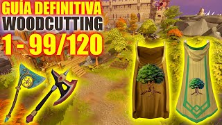 🟢guia definitiva 2023🟢 de WOODCUTTING 1  99120 runescape 3 [upl. by Kralc822]