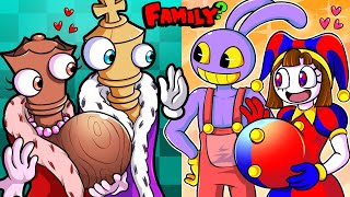 THE AMAZING DIGITAL CIRCUS But Theyre PREGNANT FAMILY 🤰  THE AMAZING DIGITAL CIRCUS ANIMATION [upl. by Ttenyl]