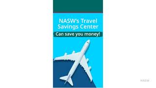 NASW Travel Savings Center  NASW member discounts  National Association of Social Workers shorts [upl. by Adnaerb]