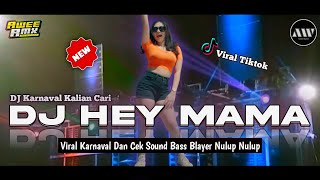 DJ KARNAVAL  DJ HEY MAMA BASS BLAYER NGUK NULUPNULUP TERBARU VIRAL TIKTOK [upl. by Daggna77]