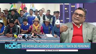 ¿Cuál debe ser el procedimiento en el caso de estupro y trata y tráfico contra Evo Morales [upl. by Nirhtak]