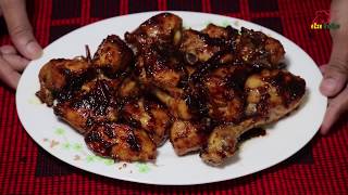 হানি চিকেন রেসিপি  Honey Chicken Recipe With Lemon and Garlic  Chinese Recipe [upl. by Asek440]