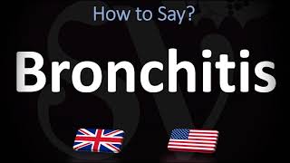 How to Pronounce Bronchitis CORRECTLY [upl. by Ollehcram]