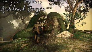 ESO  Archdruid Devyric Set Visual Effect [upl. by Ecyac]