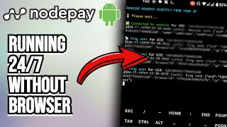 How To Mine NODEPAY Points On Mobile Phone Without Any Browser Or Extension [upl. by Reginnej]