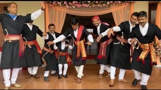 Kodava Valaga Wedding Dance Kodavadance Valaga Coorg traditionalwedding [upl. by Tomasina154]