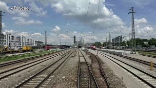 Führerstandsmitfahrt München Hbf  Mühldorf [upl. by Staal523]