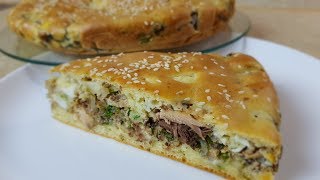 Заливной Рыбный 🐟🥧 Пирог цыганка готовит Gipsy cuisine [upl. by Moffitt408]