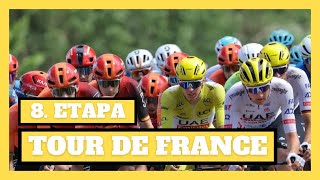 Philipsen znovu neuspěl  8 etapa TOUR DE FRANCE [upl. by Garrot312]