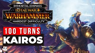 Kairos Fateweaver  Legendary Immortal Empires Campaign  1 [upl. by Siradal239]