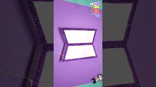 Bts Papercraft Easy  Bts Lamp diy diybts bts btsdiy btsarmy lamp papercraft shorts [upl. by Ahsinna]