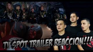 AVENGERS END GAME TV SPOT FINAL TRAILER  REACCION Y ANALISIS [upl. by Kursh255]