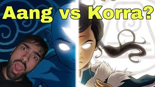 Aang vs Korra Full Breakdown on the Strongest Avatar [upl. by Ahsil206]