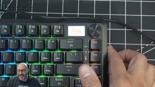 Redragon Keyboard K708RGB PRO FLEKACT [upl. by Lynnett643]