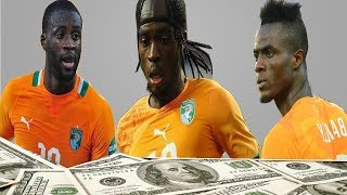 Footballeurs Ivoiriens International les mieux payés en 2019 [upl. by Natala]