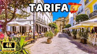 🇪🇦4K TARIFA  The Southernmost City in Europe  Unique City Walking Tour  Cádiz Andalucía Spain [upl. by Anibas]