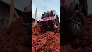 110 Scale Ford Bronco RC Car Smooth Climb Down [upl. by Wiencke]