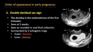 Ultrasound of normal early pregnancy [upl. by Theresita]