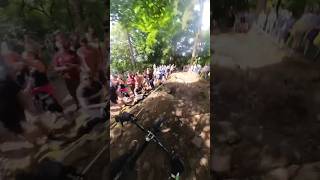 FLYING THROUGH HECKLERS WOODS AT ARD ROCK ENDURO 2024 What a feeling with the crowd behind you mtb [upl. by Ordnazil]