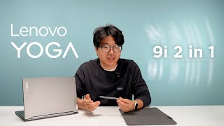 The Ultimate Versatility Yoga 9i 2in1 Laptop Review  PM Review [upl. by Aifos874]