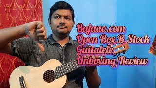 Bajaaocom Open Box B Stock Vault UG100 Guitalele Unboxing and Review [upl. by Assyn755]