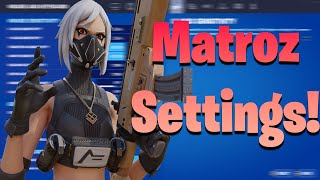 I Tried Best Fortnite Settings Martoz Settings [upl. by Ulrika531]