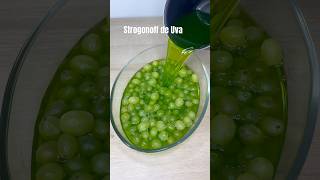 Strogonoff de uva sobremesa receitas viralvideo shortsviral [upl. by Randolf579]