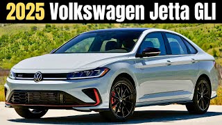 The New Volkswagen Jetta GLI 2025  First Look and Review [upl. by Tedder565]