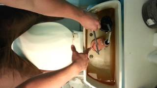 How To ChangeRepair Your Toilet Flush Handle Kohler [upl. by Reitman]