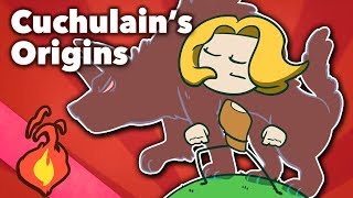 Cuchulains Origins  The Hound of Culann  Irish  Extra Mythology [upl. by Eelinnej]