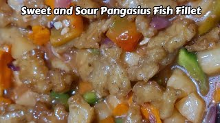 Sweet and Sour Pangasius Fish Fillet recipe [upl. by Ensign]